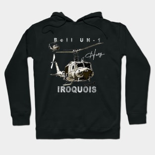 Bell UH-1 Iroquois helicopter Hoodie